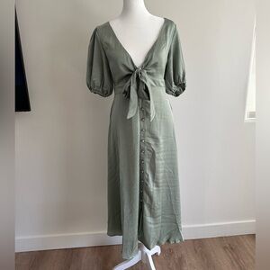 Petal & Pup piper dress sage